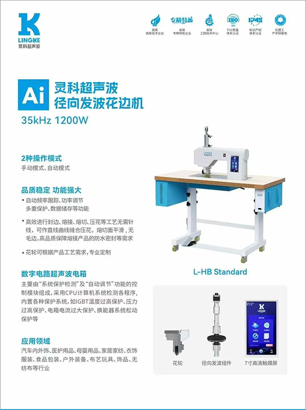 什么設(shè)備能輕松搞定縫合、花邊、壓花？徑向發(fā)波花邊機(jī)揭秘！